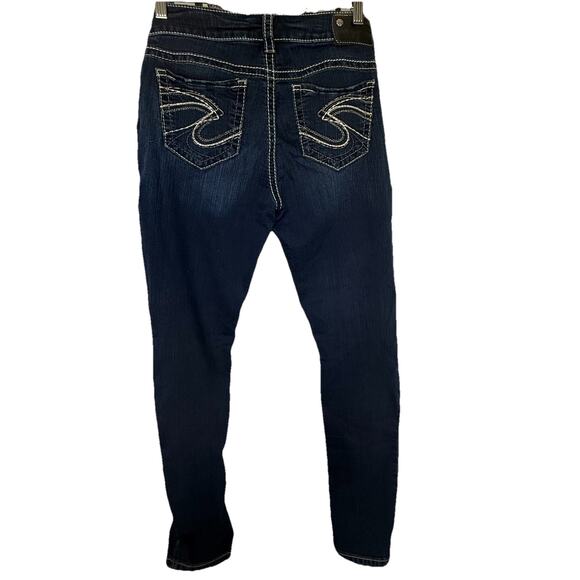 Silver Jeans Co Suki Mid Rose Women’s Super Skinny Jeans 29 x‎ 31 - Picture 2 of 13